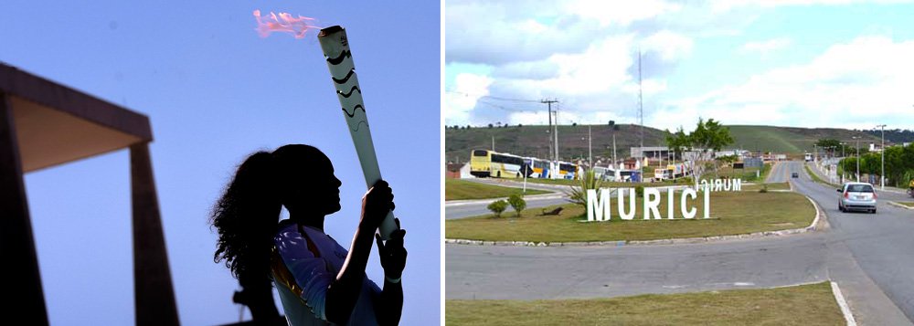 Na rota da tocha dos Jogos Olímpicos no Brasil está o município de Murici, distante 44 quilômetros de Maceió, cidade com o menor Índice de Desenvolvimento Humano Municipal (IDHM) por onde o símbolo olímpico irá passar; na outra ponta do ranking vem São Caetano do Sul, em São Paulo, com a melhor avaliação, segundo a ONU (Foto: Voney Malta) Na rota da tocha dos Jogos Olímpicos no Brasil está o município de Murici, distante 44 quilômetros de Maceió, cidade com o menor Índice de Desenvolvimento Humano Municipal (IDHM) por onde o símbolo olímpico irá passar; na outra ponta do ranking vem São Caetano do Sul, em São Paulo, com a melhor avaliação, segundo a ONU