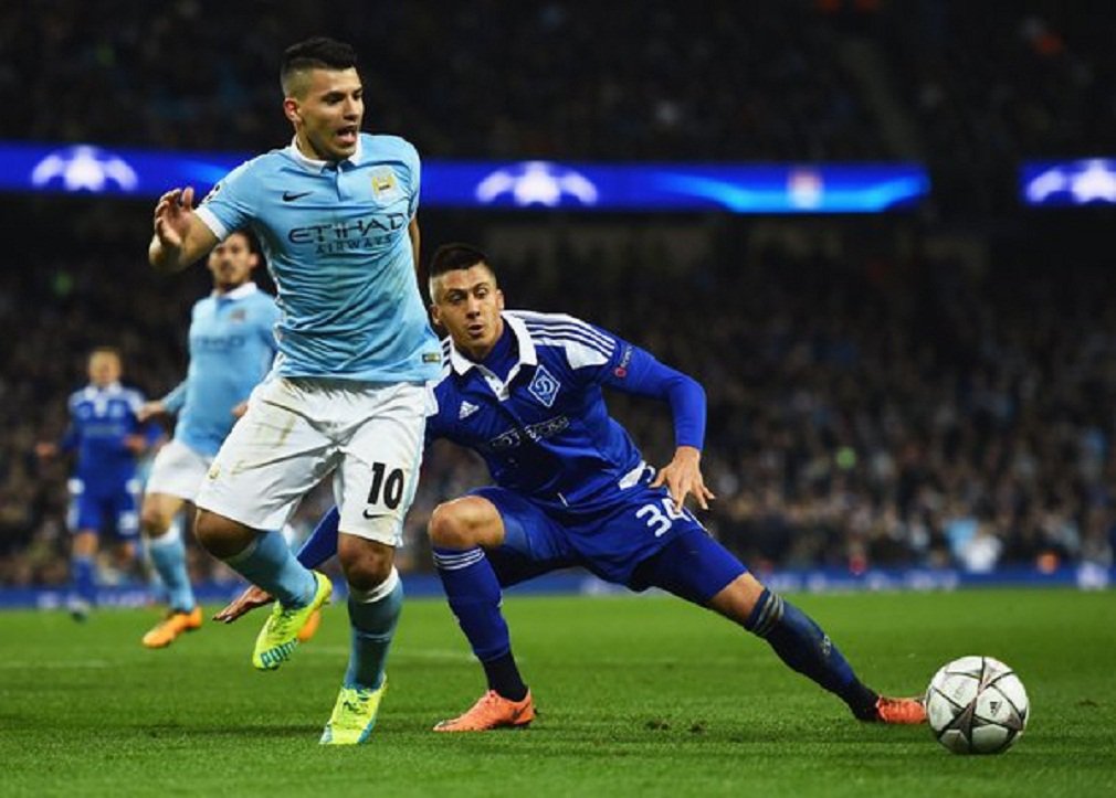 Equipe inglesa passou pelo Dynamo de Kiev no confronto das oitavas; mas, houve notícias ruins para o Manchester City, já que o capitão Vincent Kompany saiu mancando logo aos 5 minutos com um problema muscular e Nicolas Otamendi deixou o campo logo depois (Foto: José Barbacena) Equipe inglesa passou pelo Dynamo de Kiev no confronto das oitavas; mas, houve notícias ruins para o Manchester City, já que o capitão Vincent Kompany saiu mancando logo aos 5 minutos com um problema muscular e Nicolas Otamendi deixou o campo logo depois