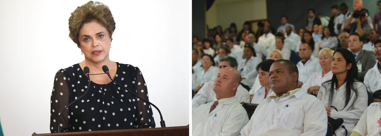 Para evitar que o eventual governo de Michel Temer acabe com o programa Mais Médicos, a presidente Dilma Rousseff vai editar a Medida Provisória que criou o programa, retirando a obrigatoriedade de revalidação do diploma do médico intercambista; "Ou seja, agora em julho de 2016 o Brasil poderia perder mais de 10 mil médicos por conta de uma ação corporativa de um grupo que quer manter seus privilégios e está pouco se lixando com as vidas de milhões de brasileiros. Para que isso não aconteça, Dilma vai editar uma MP excluindo a necessidade da revalidação do diploma do intercambista para que ele fique no Brasil por mais 3 anos, ou seja, até 2019", informa o jornalista Renato Rovai (Foto: Valter Lima) Para evitar que o eventual governo de Michel Temer acabe com o programa Mais Médicos, a presidente Dilma Rousseff vai editar a Medida Provisória que criou o programa, retirando a obrigatoriedade de revalidação do diploma do médico intercambista; "Ou seja, agora em julho de 2016 o Brasil poderia perder mais de 10 mil médicos por conta de uma ação corporativa de um grupo que quer manter seus privilégios e está pouco se lixando com as vidas de milhões de brasileiros. Para que isso não aconteça, Dilma vai editar uma MP excluindo a necessidade da revalidação do diploma do intercambista para que ele fique no Brasil por mais 3 anos, ou seja, até 2019", informa o jornalista Renato Rovai