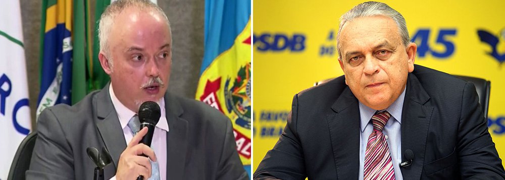 Questionado em coletiva de imprensa sobre o ex-presidente do PSDB Sérgio Guerra, já falecido, e o envolvimento do partido em esquema de corrupção para abafar a CPI da Petrobras no Congresso, o procurador Carlos Fernando de Lima disse que as investigações foram prejudicadas uma vez que o tucano não está vivo e ressaltou que a corrupção no Brasil "não é partidária", mas fruto do sistema político (Foto: Gisele Federicce) Questionado em coletiva de imprensa sobre o ex-presidente do PSDB Sérgio Guerra, já falecido, e o envolvimento do partido em esquema de corrupção para abafar a CPI da Petrobras no Congresso, o procurador Carlos Fernando de Lima disse que as investigações foram prejudicadas uma vez que o tucano não está vivo e ressaltou que a corrupção no Brasil "não é partidária", mas fruto do sistema político