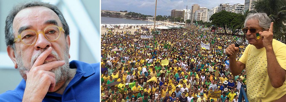 O escritor Fernando Morais lembrou que, em 2009, Fernando Gabeira "usou dinheiro público da Câmara dos Deputados para comprar passagens para a filha Tami, psicóloga, visitar a irmã, Maya, surfista profissional, no Havaí"; ele disse ainda que "por causa disso, nunca mais se candidatou a nada. Mas conseguiu um programa na Globo News" (Foto: Leonardo Attuch) O escritor Fernando Morais lembrou que, em 2009, Fernando Gabeira "usou dinheiro público da Câmara dos Deputados para comprar passagens para a filha Tami, psicóloga, visitar a irmã, Maya, surfista profissional, no Havaí"; ele disse ainda que "por causa disso, nunca mais se candidatou a nada. Mas conseguiu um programa na Globo News"
