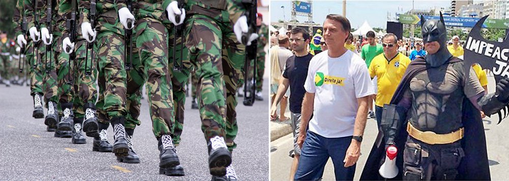 O instituto Paraná Pesquisas realizou sondagem na Avenida Paulista, em São Paulo, para saber a intenção de voto dos manifestantes à Presidência da República; de acordo com o levantamento, o deputado federal Jair Bolsonaro (PSC-RJ) já se aproxima dos tucanos Aécio Neves, Geraldo Alckmin e José Serra; numa primeira hipótese, Aécio tem 29%, Bolsonaro 16% e Marina 12%; noutra simulação, Alckmin tem 27%, Bolsonaro 15% e Marina 12%; no terceiro confronto com os tucanos, Serra tem 22%, Bolsonaro 16% e Marina 14% (Foto: Leonardo Lucena) O instituto Paraná Pesquisas realizou sondagem na Avenida Paulista, em São Paulo, para saber a intenção de voto dos manifestantes à Presidência da República; de acordo com o levantamento, o deputado federal Jair Bolsonaro (PSC-RJ) já se aproxima dos tucanos Aécio Neves, Geraldo Alckmin e José Serra; numa primeira hipótese, Aécio tem 29%, Bolsonaro 16% e Marina 12%; noutra simulação, Alckmin tem 27%, Bolsonaro 15% e Marina 12%; no terceiro confronto com os tucanos, Serra tem 22%, Bolsonaro 16% e Marina 14%
