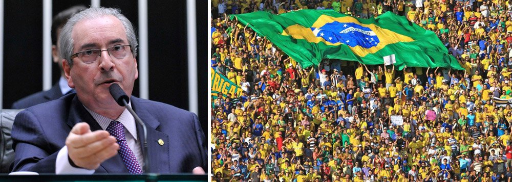 Músico e militante contra o impeachment, Tico Santa Cruz diz que o presidente da Câmara, Eduardo Cunha (PMDB-RJ), "montou seu circo de horrores para um domingo, dividiu o povo em 2 lados e vai seguindo seu caminho sem ser importunado pela justiça" (Foto: Gisele Federicce) Músico e militante contra o impeachment, Tico Santa Cruz diz que o presidente da Câmara, Eduardo Cunha (PMDB-RJ), "montou seu circo de horrores para um domingo, dividiu o povo em 2 lados e vai seguindo seu caminho sem ser importunado pela justiça"