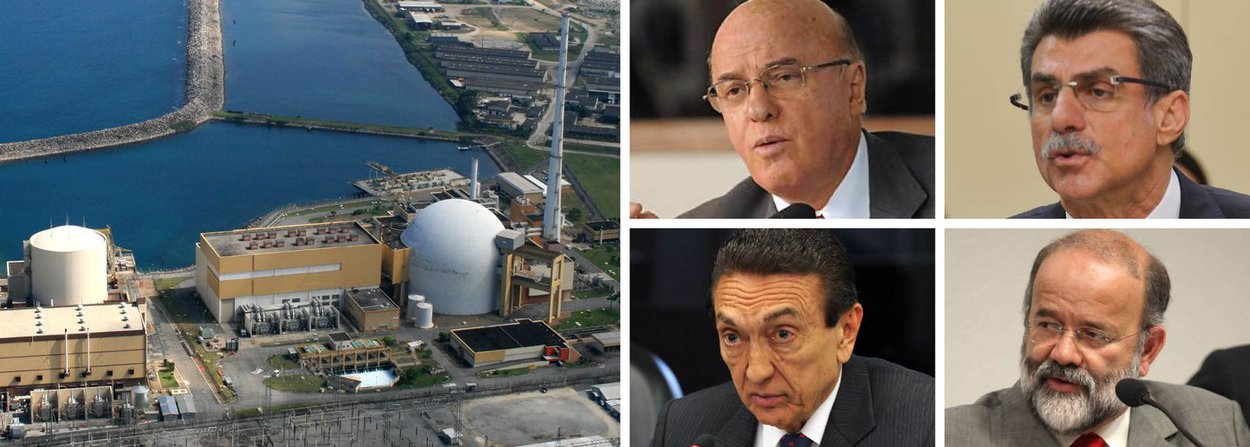 Ex-presidente da Eletronuclear, almirante Othon Luiz Pinheiro da Silva, investigado por envolvimento em um suposto esquema de propina nas obras da usina de Angra 3, teria solicitado à empreiteira Andrade Gutierrez que a construtora fizesse "contribuições políticas" às campanhas do PT e PMDB; afirmação foi feita pelo ex-presidente da Construtora Andrade Gutierrez Rogério Nora Sá; ele também citou que os contatos da empreiteira junto ao PMDB eram feitos pelos senadores Romero Jucá (RR) e Edison Lobão (MA) e no PT a intermediação seria feita pelo ex-tesoureiro do partido João Vaccari Neto (Foto: Paulo Emílio) Ex-presidente da Eletronuclear, almirante Othon Luiz Pinheiro da Silva, investigado por envolvimento em um suposto esquema de propina nas obras da usina de Angra 3, teria solicitado à empreiteira Andrade Gutierrez que a construtora fizesse "contribuições políticas" às campanhas do PT e PMDB; afirmação foi feita pelo ex-presidente da Construtora Andrade Gutierrez Rogério Nora Sá; ele também citou que os contatos da empreiteira junto ao PMDB eram feitos pelos senadores Romero Jucá (RR) e Edison Lobão (MA) e no PT a intermediação seria feita pelo ex-tesoureiro do partido João Vaccari Neto