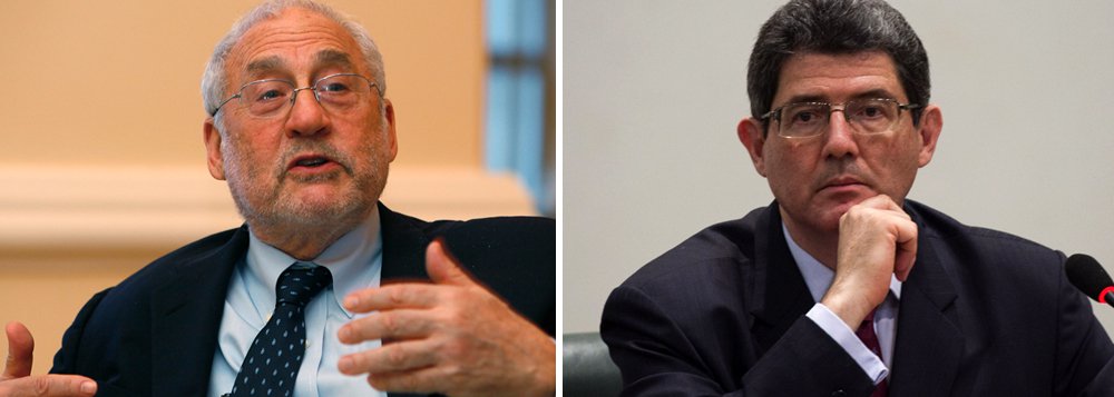 Entrevistado pelo colunista Paulo Moreira Leite para o programa Espaço Público, economista Joseph Stiglitz, Prêmio Nobel de Economia, critica o ajuste econômico e defende o papel do BNDES. Lembra que as taxas de juros oferecidas pelo banco a investimentos produtivos estão em linha com o mercado internacional – e que o verdadeiro subsídio se encontra nas taxas de juros que o Banco Central paga ao mercado financeiro, ajudando a engordar investimentos especulativos; "Numa análise sob medida para um país onde a política passou a ser contaminada pelo ódio, Stiglitz diz que um dos problemas do mundo contemporâneo é ser dirigido por uma elite sem valores solidários e sem sentimento de culpa para prejudicar a maioria da população", diz PML (Foto: Paulo Moreira Leite) Entrevistado pelo colunista Paulo Moreira Leite para o programa Espaço Público, economista Joseph Stiglitz, Prêmio Nobel de Economia, critica o ajuste econômico e defende o papel do BNDES. Lembra que as taxas de juros oferecidas pelo banco a investimentos produtivos estão em linha com o mercado internacional – e que o verdadeiro subsídio se encontra nas taxas de juros que o Banco Central paga ao mercado financeiro, ajudando a engordar investimentos especulativos; "Numa análise sob medida para um país onde a política passou a ser contaminada pelo ódio, Stiglitz diz que um dos problemas do mundo contemporâneo é ser dirigido por uma elite sem valores solidários e sem sentimento de culpa para prejudicar a maioria da população", diz PML