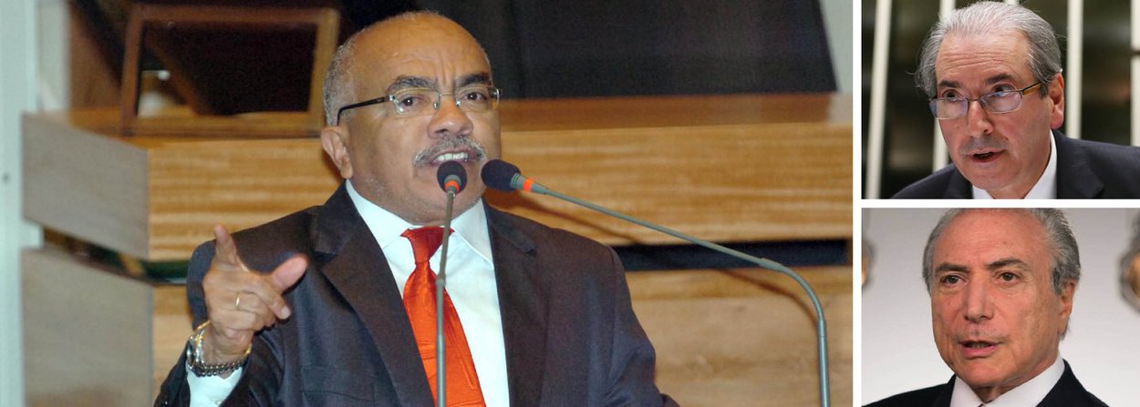Deputado distrital Chico Vigilante (PT) criticou a posição do vice-presidente Michel Temer sobre o presidente da Câmara, Eduardo Cunha (PMDB-RJ), ambos citados na Operação Lava Jato; segundo o petista, Temer nunca vai "criticar seu correligionário que é seu principal parceiro no golpe"; "Não poderemos dar uma hora de trégua a esse governo golpista que entrará com a marca da corrupção, da desonestidade e da traição, caso vença no Senado a proposta do golpe" (Foto: Leonardo Lucena) Deputado distrital Chico Vigilante (PT) criticou a posição do vice-presidente Michel Temer sobre o presidente da Câmara, Eduardo Cunha (PMDB-RJ), ambos citados na Operação Lava Jato; segundo o petista, Temer nunca vai "criticar seu correligionário que é seu principal parceiro no golpe"; "Não poderemos dar uma hora de trégua a esse governo golpista que entrará com a marca da corrupção, da desonestidade e da traição, caso vença no Senado a proposta do golpe"
