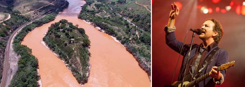 A doação de U$ 33.333 – aproximadamente R$ 120 mil – realizada pela banda Pearl Jam será destinada à agricultura sustentável da Bacia do Rio Doce, para recuperar a capacidade dos produtores rurais afetados pelo rompimento da Barragem do Fundão, em Mariana; de acordo com o Instituto Bioatlântica (Ibio), cerca de 3,5 mil pessoas podem ser beneficiadas pelo projeto; o órgão informou que dos afluentes da Bacia do Rio Doce será privilegiada a Bacia do Piranga, onde estão as cidades mais castigados pela tragédia: Mariana, Barra Longa, Rio Doce, Ponte Nova, e Santa Cruz do Escalvado (Foto: Leonardo Lucena) A doação de U$ 33.333 – aproximadamente R$ 120 mil – realizada pela banda Pearl Jam será destinada à agricultura sustentável da Bacia do Rio Doce, para recuperar a capacidade dos produtores rurais afetados pelo rompimento da Barragem do Fundão, em Mariana; de acordo com o Instituto Bioatlântica (Ibio), cerca de 3,5 mil pessoas podem ser beneficiadas pelo projeto; o órgão informou que dos afluentes da Bacia do Rio Doce será privilegiada a Bacia do Piranga, onde estão as cidades mais castigados pela tragédia: Mariana, Barra Longa, Rio Doce, Ponte Nova, e Santa Cruz do Escalvado