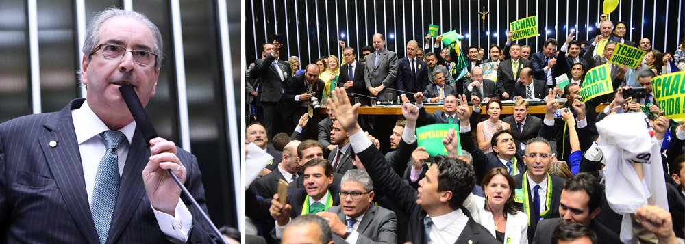 "O dia 17 de abril de 2016 ficará registrado como um dos mais tristes da nossa História. Ante a incredulidade do mundo, conduzida por um personagem que é a epítome do que há de pior na política nacional, a Câmara dos Deputados decidiu autorizar o processo de afastamento da presidenta honesta, contra a qual não há acusação jurídica que se sustente", diz o colunista Marcelo Zero; "Nessa ópera-bufa do golpe, os personagens são patéticos. As justificativas para o injustificável beiram o grotesco. Na votação, muitos dos golpistas falaram em Deus, família, etc., mas foram incapazes de apresentar um único argumento sólido para justificar seu crime contra a democracia. Durante muito tempo, as imagens do espetáculo ridículo percorrerão o mundo provocando risos de escárnio e de incredulidade" (Foto: Marcelo Zero) "O dia 17 de abril de 2016 ficará registrado como um dos mais tristes da nossa História. Ante a incredulidade do mundo, conduzida por um personagem que é a epítome do que há de pior na política nacional, a Câmara dos Deputados decidiu autorizar o processo de afastamento da presidenta honesta, contra a qual não há acusação jurídica que se sustente", diz o colunista Marcelo Zero; "Nessa ópera-bufa do golpe, os personagens são patéticos. As justificativas para o injustificável beiram o grotesco. Na votação, muitos dos golpistas falaram em Deus, família, etc., mas foram incapazes de apresentar um único argumento sólido para justificar seu crime contra a democracia. Durante muito tempo, as imagens do espetáculo ridículo percorrerão o mundo provocando risos de escárnio e de incredulidade"