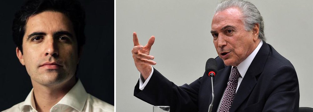Colunista Bernardo Mello Franco critica as atitudes do vice-presidente contra Dilma Rousseff e diz que ele perdeu credibilidade: “As lamúrias de Temer não combinam com a imagem de estadista que ele tenta projetar; Suas queixas soam pequenas demais para quem busca se credenciar como um líder maduro e capaz de tirar o país da crise” (Foto: Roberta Namour) Colunista Bernardo Mello Franco critica as atitudes do vice-presidente contra Dilma Rousseff e diz que ele perdeu credibilidade: “As lamúrias de Temer não combinam com a imagem de estadista que ele tenta projetar; Suas queixas soam pequenas demais para quem busca se credenciar como um líder maduro e capaz de tirar o país da crise”