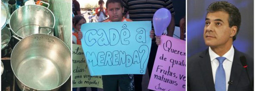 O problema da falta de merenda nas escolas estaduais está se agravando e o governador Beto Richa (PSDB) põe a culpa na crise; só que o governo continua criando mais cargos e contratando servidores comissionados com altos salários para abrigar e sustentar os aliados; desta a vez, a falta de merenda foi registrada em Cascavel; no Colégio Padre Pedro Canísio Henz só há arroz e feijão para servir aos 1,4 mil estudantes; não há recursos para carne, verduras ou legumes; segundo a direção do Colégio, a dispensa está no limite e não existe previsão de quando chegará outra remessa (Foto: Leonardo Lucena) O problema da falta de merenda nas escolas estaduais está se agravando e o governador Beto Richa (PSDB) põe a culpa na crise; só que o governo continua criando mais cargos e contratando servidores comissionados com altos salários para abrigar e sustentar os aliados; desta a vez, a falta de merenda foi registrada em Cascavel; no Colégio Padre Pedro Canísio Henz só há arroz e feijão para servir aos 1,4 mil estudantes; não há recursos para carne, verduras ou legumes; segundo a direção do Colégio, a dispensa está no limite e não existe previsão de quando chegará outra remessa