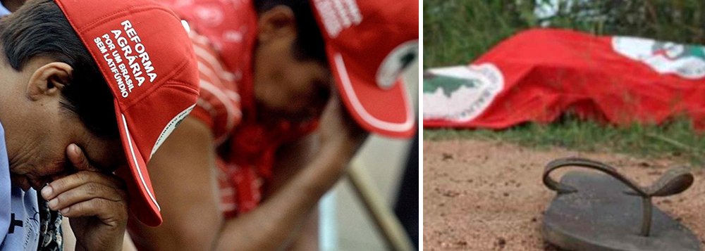 Encaminhado pela Terra de Direitos, o documento relata irregularidades na investigação dos acontecimentos ocorridos em Quedas do Iguaçu, a partir do dia 7 de abril, quando trabalhadores rurais sem-terra foram vítimas de uma emboscada promovida pela Polícia Militar do Paraná e seguranças particulares da empresa Araupel; na ocasião foram assassinados Vilmar Bordim (44) e Leonir Orback (25); outros sete trabalhadores ficaram gravemente feridos (Foto: Roberta Namour) Encaminhado pela Terra de Direitos, o documento relata irregularidades na investigação dos acontecimentos ocorridos em Quedas do Iguaçu, a partir do dia 7 de abril, quando trabalhadores rurais sem-terra foram vítimas de uma emboscada promovida pela Polícia Militar do Paraná e seguranças particulares da empresa Araupel; na ocasião foram assassinados Vilmar Bordim (44) e Leonir Orback (25); outros sete trabalhadores ficaram gravemente feridos