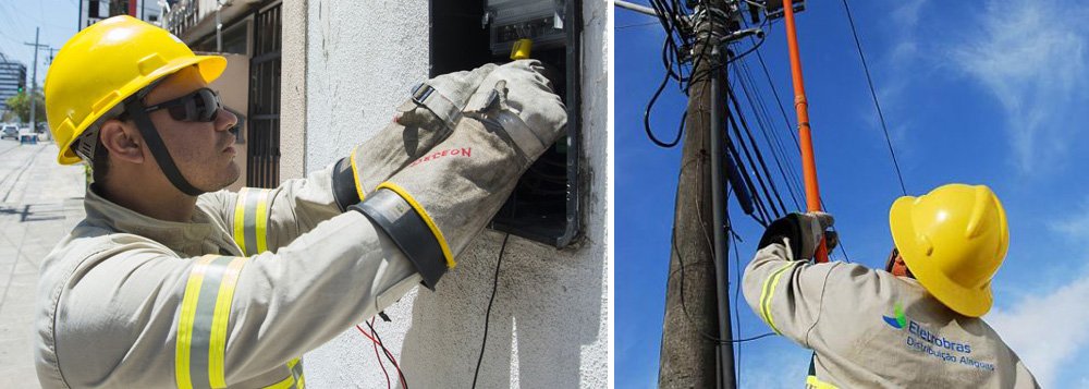 Com uma inadimplência de $ 163 milhões, sendo R$ 15,5 milhões referentes somente aos três primeiros meses deste ano, a Eletrobras Distribuição Alagoas está intensificando a suspensão do fornecimento de energia em todo o estado; para caçar os devedores, as equipes estão sendo reforçadas; objetivo é chegar a pelo menos 15 mil cortes de energia por mês (Foto: Voney Malta) Com uma inadimplência de $ 163 milhões, sendo R$ 15,5 milhões referentes somente aos três primeiros meses deste ano, a Eletrobras Distribuição Alagoas está intensificando a suspensão do fornecimento de energia em todo o estado; para caçar os devedores, as equipes estão sendo reforçadas; objetivo é chegar a pelo menos 15 mil cortes de energia por mês