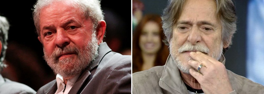 Emocionado com o relato de José de Abreu no programa do Faustão, o ex-presidente Lula afirmou, em carta ao ator: “Ódio e intolerância não combinam com uma sociedade democrática”; durante a exibição do programa da TV Globo, Zé de Abreu relatou ao apresentador que reagiu com um cuspe contra um casal ao ser atacado em um restaurante em São Paulo, ao lado de sua mulher, por ser eleitor do PT (Foto: Roberta Namour) Emocionado com o relato de José de Abreu no programa do Faustão, o ex-presidente Lula afirmou, em carta ao ator: “Ódio e intolerância não combinam com uma sociedade democrática”; durante a exibição do programa da TV Globo, Zé de Abreu relatou ao apresentador que reagiu com um cuspe contra um casal ao ser atacado em um restaurante em São Paulo, ao lado de sua mulher, por ser eleitor do PT