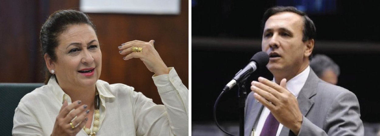 A ministra de Agricultura, Pecuária e Abastecimento, Kátia Abreu (PMDB-TO) bateu duro no deputado federal Carlos Gaguim (PTN); a peemedebista ligou para o parlamentar e lhe pediu voto contra o impeachment da presidente Dilma Câmara; o congressista reforçou que há mais de 15 dias anunciou ao eleitorado do Tocantins sua posição favorável à renúncia da petista, e foi chamado de "traidor" pela ministra (Foto: Leonardo Lucena) A ministra de Agricultura, Pecuária e Abastecimento, Kátia Abreu (PMDB-TO) bateu duro no deputado federal Carlos Gaguim (PTN); a peemedebista ligou para o parlamentar e lhe pediu voto contra o impeachment da presidente Dilma Câmara; o congressista reforçou que há mais de 15 dias anunciou ao eleitorado do Tocantins sua posição favorável à renúncia da petista, e foi chamado de "traidor" pela ministra