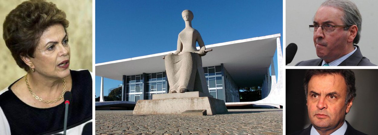 Manifestação enviada pela presidente Dilma Rousseff ao Supremo Tribunal Federal nesta sexta-feira pede que a corte anule a decisão tomada pelo presidente da Câmara, Eduardo Cunha (PMDB-RJ), pela abertura de impeachment; o motivo: ele não permitiu a defesa da presidente, antes de acolher o pedido tucano; "É ato tão grave e de consequências tão significativas, que o princípio da ampla defesa e do contraditório não se coaduna com a impossibilidade do presidente da República se contrapor à denúncia antes da decisão do presidente da Câmara", diz o texto; ontem, em reunião da executiva nacional, lideranças do PSDB selaram o apoio ao golpe, que pode levar Michel Temer ao poder e também salvar Eduardo Cunha da cassação (Foto: Gisele Federicce) www.brasil247.com - Manifestação enviada pela presidente Dilma Rousseff ao Supremo Tribunal Federal nesta sexta-feira pede que a corte anule a decisão tomada pelo presidente da Câmara, Eduardo Cunha (PMDB-RJ), pela abertura de impeachment; o motivo: ele não permitiu a defesa da presidente, antes de acolher o pedido tucano; "É ato tão grave e de consequências tão significativas, que o princípio da ampla defesa e do contraditório não se coaduna com a impossibilidade do presidente da República se contrapor à denúncia antes da decisão do presidente da Câmara", diz o texto; ontem, em reunião da executiva nacional, lideranças do PSDB selaram o apoio ao golpe, que pode levar Michel Temer ao poder e também salvar Eduardo Cunha da cassação