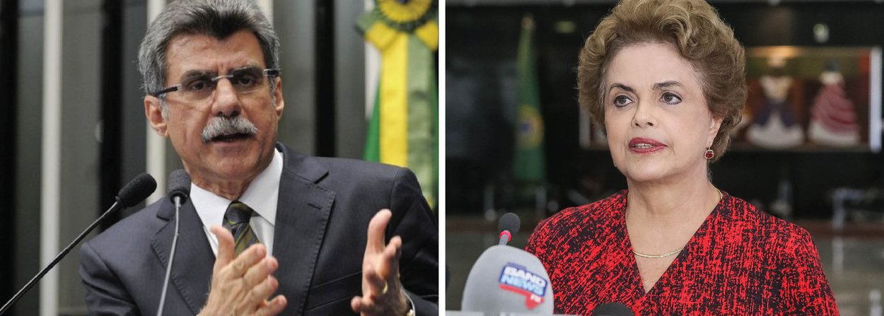 Presidente do PMDB, o senador Romero Jucá (RR), disse, nesta terça (12), lamentar que a presidente Dilma Rousseff esteja "perdendo a serenidade" e o "equilíbrio" ao colocar, segundo ele, a culpa em outras pessoas dos erros cometidos pelo próprio governo; "O governo está pagando pelos erros que cometeu. Não é o presidente Michel Temer, não é nenhum membro do Congresso que tá fazendo alguma ação deliberada", afirmou; segundo Jucá, a cúpula do partido está trabalhando para que a bancada na Câmara "possa votar o mais unida possível" e disse esperar que o processo tenha uma rápida tramitação no Senado (Foto: Valter Lima) Presidente do PMDB, o senador Romero Jucá (RR), disse, nesta terça (12), lamentar que a presidente Dilma Rousseff esteja "perdendo a serenidade" e o "equilíbrio" ao colocar, segundo ele, a culpa em outras pessoas dos erros cometidos pelo próprio governo; "O governo está pagando pelos erros que cometeu. Não é o presidente Michel Temer, não é nenhum membro do Congresso que tá fazendo alguma ação deliberada", afirmou; segundo Jucá, a cúpula do partido está trabalhando para que a bancada na Câmara "possa votar o mais unida possível" e disse esperar que o processo tenha uma rápida tramitação no Senado