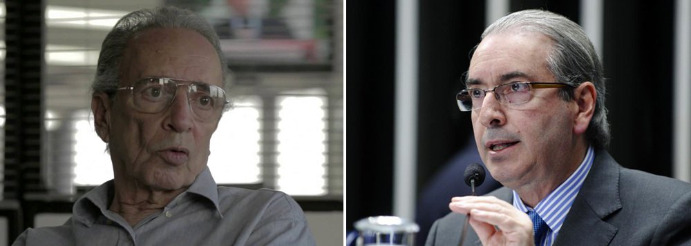 Colunista Janio de Freitas critica a ‘traição’ do vice contra Dilma Rousseff e diz que Michel Temer precisou recorrer à combinação de ridículo e inverdade; ele também sugere que sua possível vitória pode ajudar réus da Lava Jato; ‘dos "anões do Orçamento" a Eduardo Cunha, a coleção é completa. Incluído, claro, o recordista, quando governador, de transações anuladas por fraude com as grandes empreiteiras. Se é um sinal para a Operação Lava Jato e seus desdobramentos, cabe-lhe interpretar. Por mim, pelo que já vi, nisso não percebo sinal, mas certeza’ (Foto: Roberta Namour) Colunista Janio de Freitas critica a ‘traição’ do vice contra Dilma Rousseff e diz que Michel Temer precisou recorrer à combinação de ridículo e inverdade; ele também sugere que sua possível vitória pode ajudar réus da Lava Jato; ‘dos "anões do Orçamento" a Eduardo Cunha, a coleção é completa. Incluído, claro, o recordista, quando governador, de transações anuladas por fraude com as grandes empreiteiras. Se é um sinal para a Operação Lava Jato e seus desdobramentos, cabe-lhe interpretar. Por mim, pelo que já vi, nisso não percebo sinal, mas certeza’
