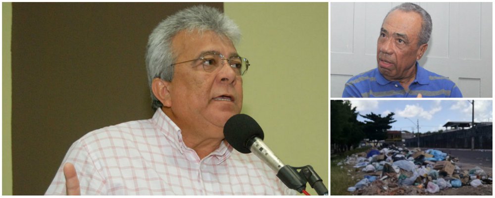 Em entrevista à imprensa, o diretor-presidente da Adema, Almeida Lima, foi duro com o prefeito da capital: "João Alves precisa aprender a apanhar o lixo"; questionado pelo vice-prefeito José Carlos Machado (PSDB), de que sua decisão de mandar apreender sete caçambas da empresa, por falta da licença ambiental, atendia a interesses políticos, Almeida não deixou por menos: "Machado, se respeite. A Adema interditou treze postos de gasolina. Foi política? Nós interditamos um restaurante famoso. Foi política?"; Almeida informou à imprensa que comunicou aos Ministérios Públicos Estadual e Federal "a irresponsabilidade que está acontecendo em Aracaju" (Foto: Valter Lima) Em entrevista à imprensa, o diretor-presidente da Adema, Almeida Lima, foi duro com o prefeito da capital: "João Alves precisa aprender a apanhar o lixo"; questionado pelo vice-prefeito José Carlos Machado (PSDB), de que sua decisão de mandar apreender sete caçambas da empresa, por falta da licença ambiental, atendia a interesses políticos, Almeida não deixou por menos: "Machado, se respeite. A Adema interditou treze postos de gasolina. Foi política? Nós interditamos um restaurante famoso. Foi política?"; Almeida informou à imprensa que comunicou aos Ministérios Públicos Estadual e Federal "a irresponsabilidade que está acontecendo em Aracaju"
