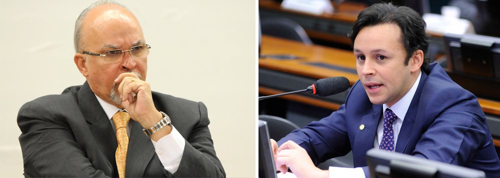 A Polícia Federal concluiu quatro inquéritos envolvendo parlamentares e ex-parlamentares do PP investigados na Operação Lava Jato; dos quatro, três são baianos: o ex-ministro das Cidades e ex-deputado Mário Negromonte, seu filho, o deputado Mário Negromonte Junior, e o também deputado Roberto Britto; eles vão responder pelos crimes de corrupção passiva, lavagem de dinheiro e organização criminosa (Foto: Romulo Faro) A Polícia Federal concluiu quatro inquéritos envolvendo parlamentares e ex-parlamentares do PP investigados na Operação Lava Jato; dos quatro, três são baianos: o ex-ministro das Cidades e ex-deputado Mário Negromonte, seu filho, o deputado Mário Negromonte Junior, e o também deputado Roberto Britto; eles vão responder pelos crimes de corrupção passiva, lavagem de dinheiro e organização criminosa