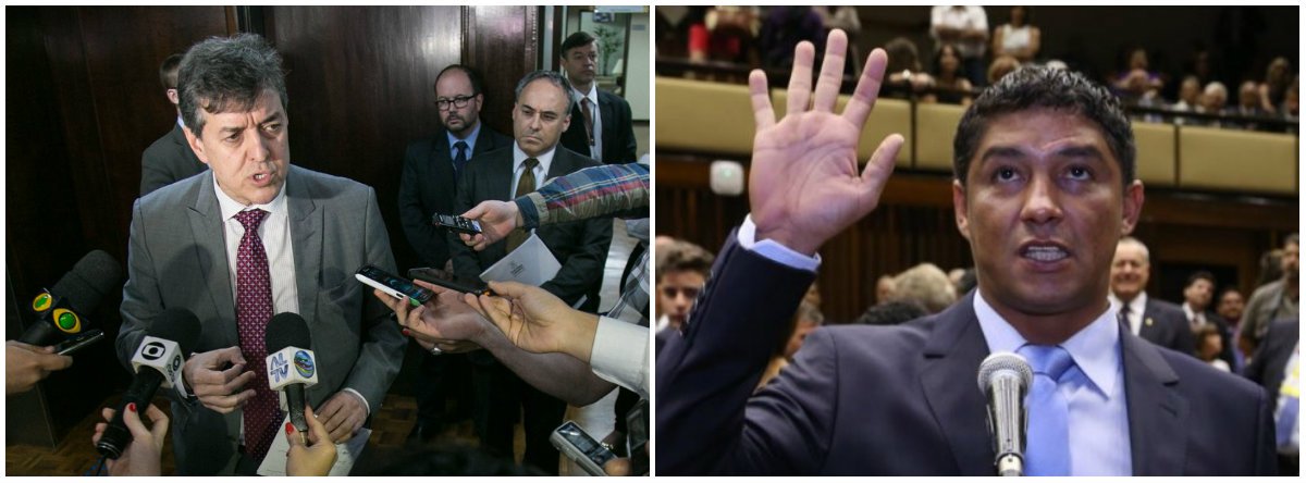 Presidente da Assembleia Legislativa, Edson Brum anunciou que a Casa irá recorrer da decisão judicial que determinou a suspensão do mandato do deputado e ex-jogador Mário Jardel por 180 dias em razão das denúncias de corrupção do Ministério Público; segundo o deputado, esta não é uma decisão que avalia o mérito das denúncias, mas que questiona a legalidade de um desembargador determinar uma punição para um parlamentar em exercício, o que, segundo ele, é uma prerrogativa exclusiva do Legislativo; "Casa vai recorrer neste processo em relação a isto, a legalidade. Eu não posso me intrometer lá dentro do Poder Judiciário, como eles não podem aqui, para a manutenção da harmonia entre os poderes” (Foto: Leonardo Lucena) Presidente da Assembleia Legislativa, Edson Brum anunciou que a Casa irá recorrer da decisão judicial que determinou a suspensão do mandato do deputado e ex-jogador Mário Jardel por 180 dias em razão das denúncias de corrupção do Ministério Público; segundo o deputado, esta não é uma decisão que avalia o mérito das denúncias, mas que questiona a legalidade de um desembargador determinar uma punição para um parlamentar em exercício, o que, segundo ele, é uma prerrogativa exclusiva do Legislativo; "Casa vai recorrer neste processo em relação a isto, a legalidade. Eu não posso me intrometer lá dentro do Poder Judiciário, como eles não podem aqui, para a manutenção da harmonia entre os poderes”