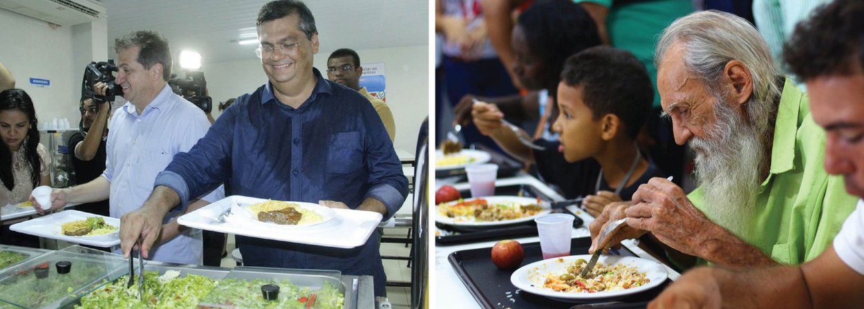 Pela primeira vez na história do Maranhão, municípios do interior do estado agora contam com restaurantes populares; o governador Flávio Dino esteve na Região do Médio Mearim, para inaugurar os equipamentos de segurança alimentar e nutritiva nas cidades de Pedreiras e Lago da Pedra; restaurantes populares de Pedreiras e Lago da Pedra vão ofertar alimentação nutritiva ao preço simbólico de R$ 2,00 e distribuir 1.100 refeições diárias, no almoço, e 550 no jantar; a agenda do Governo contou também com a inauguração do novo quartel do Corpo de Bombeiros Militar do Maranhão (CBMMA) de Trizidela do Vale (Foto: Leonardo Lucena) Pela primeira vez na história do Maranhão, municípios do interior do estado agora contam com restaurantes populares; o governador Flávio Dino esteve na Região do Médio Mearim, para inaugurar os equipamentos de segurança alimentar e nutritiva nas cidades de Pedreiras e Lago da Pedra; restaurantes populares de Pedreiras e Lago da Pedra vão ofertar alimentação nutritiva ao preço simbólico de R$ 2,00 e distribuir 1.100 refeições diárias, no almoço, e 550 no jantar; a agenda do Governo contou também com a inauguração do novo quartel do Corpo de Bombeiros Militar do Maranhão (CBMMA) de Trizidela do Vale