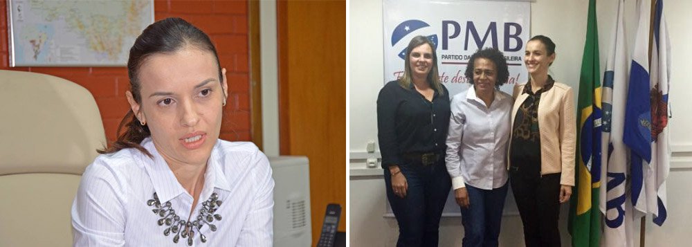 A secretária do Meio Ambiente e Recursos Hídricos do Tocantins, Meire Carreira, assumiu nesta quarta-feira (23), no Rio de Janeiro, a presidência do Partido da Mulher Brasileira (PMB), no Tocantins; Suêd Haidar, ressaltou que "o PMB é uma legenda capaz de defender o reconhecimento não só da mulher, mas também dos homens, garantindo em um mundo globalizado, o desenvolvimento do País como um todo, tenho certeza que agora, no comando da Meire Carreira o PMB irá deslanchar no Tocantins e dar sua contribuição para o desenvolvimento do Estado" (Foto: Leonardo Lucena) A secretária do Meio Ambiente e Recursos Hídricos do Tocantins, Meire Carreira, assumiu nesta quarta-feira (23), no Rio de Janeiro, a presidência do Partido da Mulher Brasileira (PMB), no Tocantins; Suêd Haidar, ressaltou que "o PMB é uma legenda capaz de defender o reconhecimento não só da mulher, mas também dos homens, garantindo em um mundo globalizado, o desenvolvimento do País como um todo, tenho certeza que agora, no comando da Meire Carreira o PMB irá deslanchar no Tocantins e dar sua contribuição para o desenvolvimento do Estado"