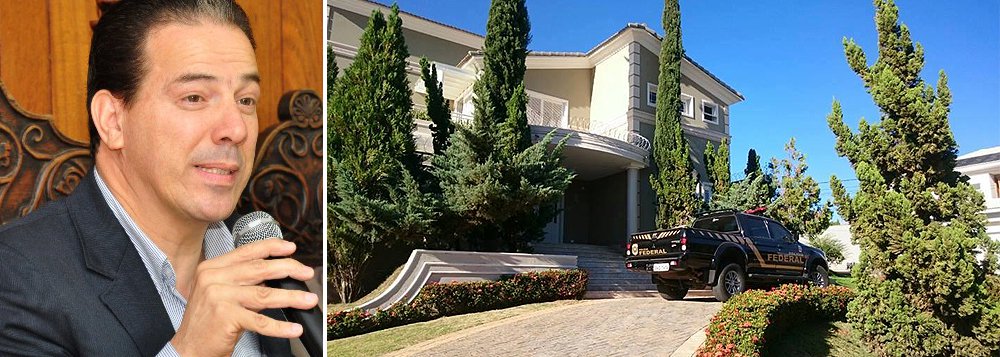 Polícia Federal estima que as fraudes cometidas pelo prefeito da cidade de Montes Claros (MG), Ruy Adriano Borges Muniz, tenham atingido aproximadamente 1,6 milhão de pessoas; ele foi preso na Operação Máscara da Sanidade II – Sabotadores da Saúde, por supostamente favorecer seu próprio grupo econômico na área; ele havia sido homenageado pela mulher deputada na votação do impeachment de Dilma (Foto: Roberta Namour) Polícia Federal estima que as fraudes cometidas pelo prefeito da cidade de Montes Claros (MG), Ruy Adriano Borges Muniz, tenham atingido aproximadamente 1,6 milhão de pessoas; ele foi preso na Operação Máscara da Sanidade II – Sabotadores da Saúde, por supostamente favorecer seu próprio grupo econômico na área; ele havia sido homenageado pela mulher deputada na votação do impeachment de Dilma