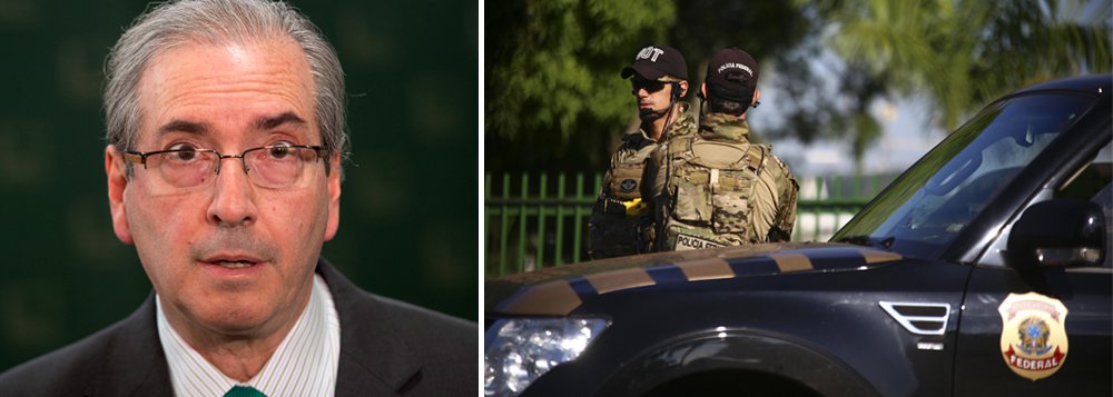 Segundo a colunista Natuza Nery, Eduardo Cunha ficou furibundo ao ver a Polícia Federal em sua casa, na operação Lava Jato; mas, de tarde, já havia recomposto o tom belicoso e descartou deixar a presidência da Câmara: “É ruim me derrubar assim. Precisa de algo mais forte”, desafiou, para depois prometer “anular tudo” contra ele no Conselho de Ética (Foto: Roberta Namour) Segundo a colunista Natuza Nery, Eduardo Cunha ficou furibundo ao ver a Polícia Federal em sua casa, na operação Lava Jato; mas, de tarde, já havia recomposto o tom belicoso e descartou deixar a presidência da Câmara: “É ruim me derrubar assim. Precisa de algo mais forte”, desafiou, para depois prometer “anular tudo” contra ele no Conselho de Ética