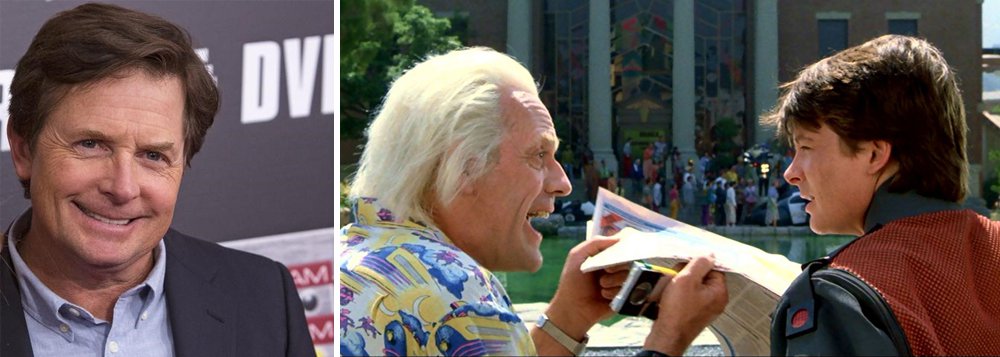 Ao viver a 30 anos atrás o personagem adolescente McFly, o ator Michael J. Fox, diz nunca ter imaginado a popularidade da trilogia do filme de ficção científica; "Pensamos que iria falar com a geração dos anos 50 e dos anos 80, não sabíamos que ele iria falar com a geração dos anos 90 e a geração do século 21", disse; "E quando você está envolvido em algo como isso é tão singelo e um privilégio, e não sei se alguma vez pensei que seria assim aos 30 anos"; destacou; nesta semana o filme comemora 30 anos de seu lançamento
(Foto: Paulo Emílio)
Ao viver a 30 anos atrás o personagem adolescente McFly, o ator Michael J. Fox, diz nunca ter imaginado a popularidade da trilogia do filme de ficção científica; "Pensamos que iria falar com a geração dos anos 50 e dos anos 80, não sabíamos que ele iria falar com a geração dos anos 90 e a geração do século 21", disse; "E quando você está envolvido em algo como isso é tão singelo e um privilégio, e não sei se alguma vez pensei que seria assim aos 30 anos"; destacou; nesta semana o filme comemora 30 anos de seu lançamento