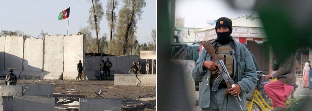 Um ataque da milícia extremista talibã matou ao menos 37 pessoas, além de deixar outras 35 feridas, em um ataque ao aeroporto de Kandahar, cidade ao sul do Afeganistão, pelos talibãs; "Nove insurgentes foram mortos, um outro está ferido e um último continua ativo", diss eo govceno por meio de nota; grupo reivindica a ofensiva contra o complexo, que integra uma zona residencial civil e uma base conjunta da Organização do Tratado do Atlântico Norte (Otan) e das tropas afegãs (Foto: Paulo Emílio) Um ataque da milícia extremista talibã matou ao menos 37 pessoas, além de deixar outras 35 feridas, em um ataque ao aeroporto de Kandahar, cidade ao sul do Afeganistão, pelos talibãs; "Nove insurgentes foram mortos, um outro está ferido e um último continua ativo", diss eo govceno por meio de nota; grupo reivindica a ofensiva contra o complexo, que integra uma zona residencial civil e uma base conjunta da Organização do Tratado do Atlântico Norte (Otan) e das tropas afegãs