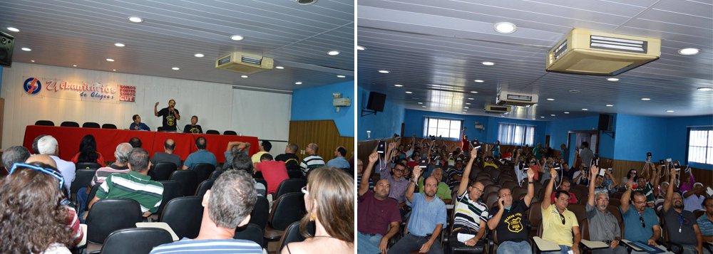 Os agentes da Polícia Civil de Alagoas decidiram realizar três paralisações de 24h nos dias 1º, 8 e 15 de abril, em três locais diferentes; eles reclamam que o governo não vem dado a atenção esperada para buscar uma solução para a pauta de reivindicações da categoria, caso, por exemplo, do piso salarial de 60% da remuneração dos delegados (Foto: Voney Malta) Os agentes da Polícia Civil de Alagoas decidiram realizar três paralisações de 24h nos dias 1º, 8 e 15 de abril, em três locais diferentes; eles reclamam que o governo não vem dado a atenção esperada para buscar uma solução para a pauta de reivindicações da categoria, caso, por exemplo, do piso salarial de 60% da remuneração dos delegados