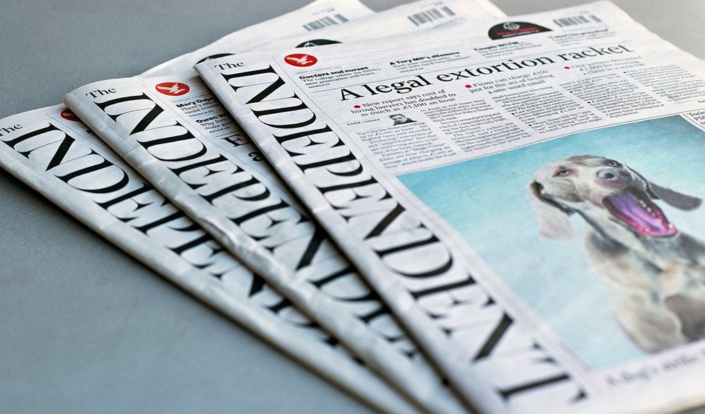 Um dos jornais mais importantes da Inglaterra, o Independent deixará de circular na versão impressa depois de 30 anos, informou nesta manhã o The Guardian; última edição deverá sair no dia 26 de março (Foto: Gisele Federicce) Um dos jornais mais importantes da Inglaterra, o Independent deixará de circular na versão impressa depois de 30 anos, informou nesta manhã o The Guardian; última edição deverá sair no dia 26 de março
