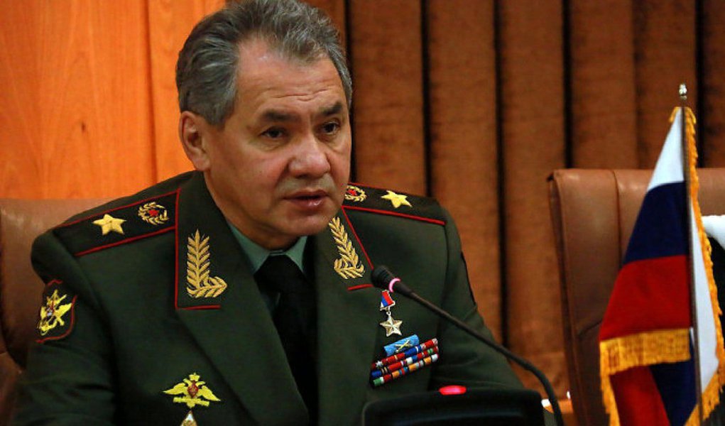 Ministro da Defesa russo, Sergei Shoigu (Foto: Paulo Emílio) Ministro da Defesa russo, Sergei Shoigu