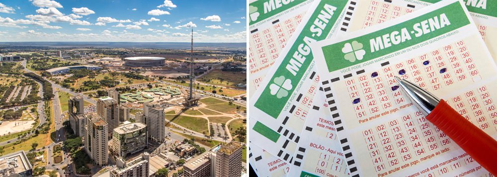 Como o único apostador que acertou os seis números sorteados no prêmio recorde de R$ 205 milhões é de Brasília, a capital federal se tornou a maior vencedora de prêmios neste ano, embolsando no total quase R$ 320 milhões desde a Mega Sena da virada (Foto: Leonardo Attuch) Como o único apostador que acertou os seis números sorteados no prêmio recorde de R$ 205 milhões é de Brasília, a capital federal se tornou a maior vencedora de prêmios neste ano, embolsando no total quase R$ 320 milhões desde a Mega Sena da virada