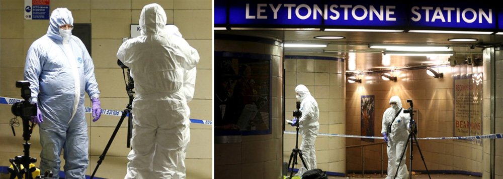 Um homem portando uma faca atacou uma pessoa em uma estação de metrô a leste de Londres no sábado, 5, supostamente gritando "isto é pela Síria"; "Estamos tratando isso como um incidente terrorista", disse Richard Walton, que lidera o Comando Contraterrorista da Polícia Metropolitana de Londres (Foto: Aquiles Lins) Um homem portando uma faca atacou uma pessoa em uma estação de metrô a leste de Londres no sábado, 5, supostamente gritando "isto é pela Síria"; "Estamos tratando isso como um incidente terrorista", disse Richard Walton, que lidera o Comando Contraterrorista da Polícia Metropolitana de Londres