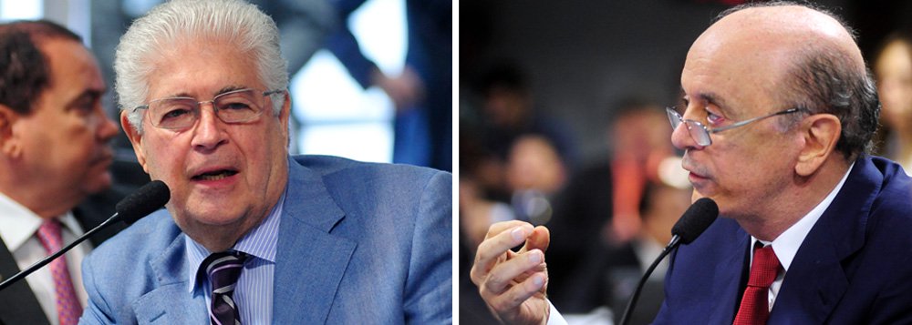 Senador Roberto Requião (PMDB-PR) pede a rejeição imediata da emenda do senador José Serra (PSDB-SP) ao Projeto de Lei de Resolução (PRS) 84/2007, que define os limites para o endividamento público da União, antes mesmo do início da discussão e votação da matéria: “A bem da verdade, a subemenda do senador Serra, contrariando o regimento”, diz; “O Serra pôs um jabuti naquilo, porque fez um substitutivo e não uma emenda sobre o mesmo assunto” (Foto: Roberta Namour) Senador Roberto Requião (PMDB-PR) pede a rejeição imediata da emenda do senador José Serra (PSDB-SP) ao Projeto de Lei de Resolução (PRS) 84/2007, que define os limites para o endividamento público da União, antes mesmo do início da discussão e votação da matéria: “A bem da verdade, a subemenda do senador Serra, contrariando o regimento”, diz; “O Serra pôs um jabuti naquilo, porque fez um substitutivo e não uma emenda sobre o mesmo assunto”