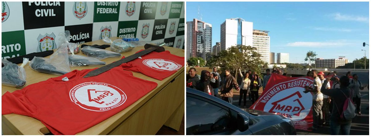 A Polícia Civil do Distrito Federal prendeu o líder do Movimento de Resistência Popular, Edson Francisco da Silva, de 35 anos, a esposa dele, Ilka da Conceição Carvalho, de 26 anos, e outros cinco integrantes do grupo; três estão foragidos; as investigações apontam que eles extorquiam dinheiro de pessoas beneficiadas com o auxílio-aluguel, concedido pelo governo de Brasília a famílias sem condição comprovada de moradia; o valor de R$ 600 é exclusivo para arcar com aluguel de imóvel residencial; no entanto, de acordo com a Polícia Civil, cada beneficiário era coagido a repassar R$ 300 à liderança do movimento; pelo menos 80 pessoas teriam sido vítimas do crime (Foto: Leonardo Lucena) A Polícia Civil do Distrito Federal prendeu o líder do Movimento de Resistência Popular, Edson Francisco da Silva, de 35 anos, a esposa dele, Ilka da Conceição Carvalho, de 26 anos, e outros cinco integrantes do grupo; três estão foragidos; as investigações apontam que eles extorquiam dinheiro de pessoas beneficiadas com o auxílio-aluguel, concedido pelo governo de Brasília a famílias sem condição comprovada de moradia; o valor de R$ 600 é exclusivo para arcar com aluguel de imóvel residencial; no entanto, de acordo com a Polícia Civil, cada beneficiário era coagido a repassar R$ 300 à liderança do movimento; pelo menos 80 pessoas teriam sido vítimas do crime