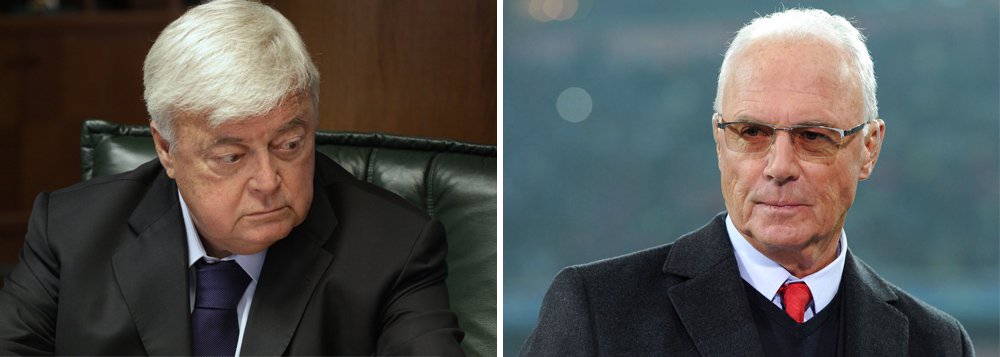 O ex-presidente da Confederação Brasileira de Futebol (CBF) Ricardo Teixeira e Franz Beckenbauer, um dos maiores astros do futebol alemão, estão entre os investigados pelo Comitê de Ética da Fifa, informou a entidade em nota (Foto: Gisele Federicce) O ex-presidente da Confederação Brasileira de Futebol (CBF) Ricardo Teixeira e Franz Beckenbauer, um dos maiores astros do futebol alemão, estão entre os investigados pelo Comitê de Ética da Fifa, informou a entidade em nota