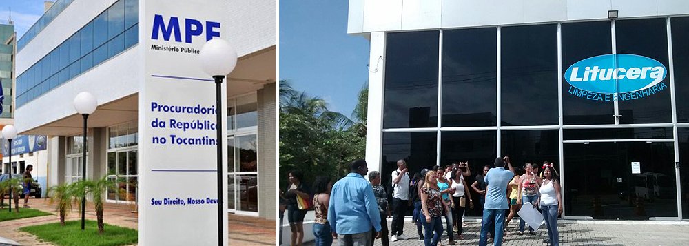 O MPF encaminhou à imprensa uma nota de esclarecimento após a empresa Litucera Limpeza e Engenharia ter informado que algumas notas que teriam sido emitidas em duplicidade eram referentes a produtos e a serviços, cobrados separadamente do Estado e do município, o que tornaria o pagamento em duplicidade lícito; investigação do órgão apontou um pagamento irregular de quase R$ 100 milhões para a Litucera; em nota, o MPF esclareceu que não imputa a empresa a emissão de notas fiscais em duplicidade e triplicidade, mas sim o recebimento de notas fiscais em duplicidade e triplicidade; segundo o MPF, "em conluio" com integrantes da Secretaria de Saúde do Tocantins (Sesau/TO), as notas fiscais eram, em tese, regularmente emitidas, mas cobradas e pagas mais de uma vez na totalidade" (Foto: Leonardo Lucena) O MPF encaminhou à imprensa uma nota de esclarecimento após a empresa Litucera Limpeza e Engenharia ter informado que algumas notas que teriam sido emitidas em duplicidade eram referentes a produtos e a serviços, cobrados separadamente do Estado e do município, o que tornaria o pagamento em duplicidade lícito; investigação do órgão apontou um pagamento irregular de quase R$ 100 milhões para a Litucera; em nota, o MPF esclareceu que não imputa a empresa a emissão de notas fiscais em duplicidade e triplicidade, mas sim o recebimento de notas fiscais em duplicidade e triplicidade; segundo o MPF, "em conluio" com integrantes da Secretaria de Saúde do Tocantins (Sesau/TO), as notas fiscais eram, em tese, regularmente emitidas, mas cobradas e pagas mais de uma vez na totalidade"