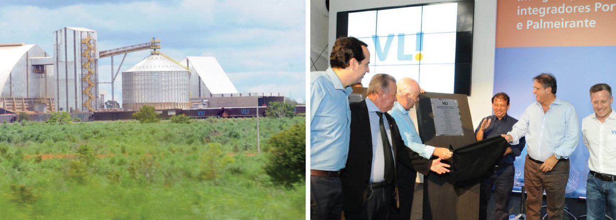 O governador Marcelo Miranda inaugurou dois Terminais Integradores da empresa de logística VLI, um em Porto Nacional e outro em Palmeirante; juntas, as unidades, orçadas em R$ 264 milhões, têm capacidade para armazenar 150 mil toneladas e movimentar mais de seis milhões de toneladas de grãos por ano, além de serem importantes no transporte de produtos como soja e milho, com destino à exportação pelo Porto do Itaqui, em São Luís; de acordo com o chefe do executivo estadual, os terminais são peças-chaves no processo de consolidação do Corredor Centro-Norte, um dos maiores do País pela proposta de escoar a produção dos estados das regiões Norte e Nordeste até os portos no Norte do País (Foto: Leonardo Lucena) O governador Marcelo Miranda inaugurou dois Terminais Integradores da empresa de logística VLI, um em Porto Nacional e outro em Palmeirante; juntas, as unidades, orçadas em R$ 264 milhões, têm capacidade para armazenar 150 mil toneladas e movimentar mais de seis milhões de toneladas de grãos por ano, além de serem importantes no transporte de produtos como soja e milho, com destino à exportação pelo Porto do Itaqui, em São Luís; de acordo com o chefe do executivo estadual, os terminais são peças-chaves no processo de consolidação do Corredor Centro-Norte, um dos maiores do País pela proposta de escoar a produção dos estados das regiões Norte e Nordeste até os portos no Norte do País