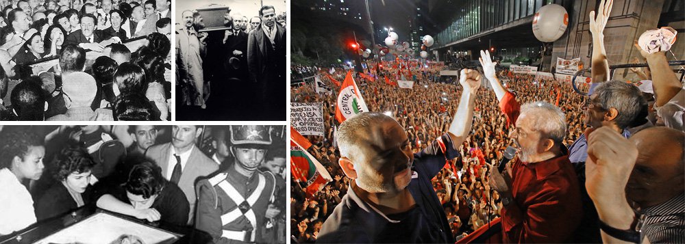A liminar do ministro Gilmar Mendes, que devolveu a investigação sobre o ex-presidente Lula na Lava Jato para o juiz Sergio Moro, deixou um clima de suspense no ar; no sábado, um telejornal do grupo Bandeirantes noticiou que Lula poderia ser preso nesta segunda-feira; há poucas horas, advogados do ex-presidente impetraram um pedido de habeas corpus junto ao Supremo Tribunal Federal, alegando que Gilmar usurpou a competência do ministro Teori Zavascki; em São Bernardo do Campo, apoiadores de Lula se mobilizam para defendê-lo de eventuais arbitrariedades; o que poucos se questionam é: quais seriam as consequências para o País da eventual prisão daquele que aparece em primeiro lugar em todas as pesquisas como o melhor presidente de todos os tempos? (Foto: Ana Pupulin) A liminar do ministro Gilmar Mendes, que devolveu a investigação sobre o ex-presidente Lula na Lava Jato para o juiz Sergio Moro, deixou um clima de suspense no ar; no sábado, um telejornal do grupo Bandeirantes noticiou que Lula poderia ser preso nesta segunda-feira; há poucas horas, advogados do ex-presidente impetraram um pedido de habeas corpus junto ao Supremo Tribunal Federal, alegando que Gilmar usurpou a competência do ministro Teori Zavascki; em São Bernardo do Campo, apoiadores de Lula se mobilizam para defendê-lo de eventuais arbitrariedades; o que poucos se questionam é: quais seriam as consequências para o País da eventual prisão daquele que aparece em primeiro lugar em todas as pesquisas como o melhor presidente de todos os tempos?