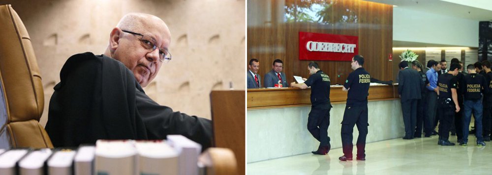Ministro do Supremo Tribunal Federal (STF) Teori Zavascki determinou a abertura de procedimentos para apurar os dados contidos nas planilhas com nomes de políticos que foram apreendidas em poder de executivos da empreiteira Odebrecht durante a Operação Lava Jato; Procuradoria- Geral da República (PGR) irá analisar a lista com mais de 200 nomes de políticos que teriam recebido doações de campanha da empreiteira para verificar se há ou não indícios que justifiquem abertura de inquérito contra as pessoas listadas (Foto: Paulo Emílio) Ministro do Supremo Tribunal Federal (STF) Teori Zavascki determinou a abertura de procedimentos para apurar os dados contidos nas planilhas com nomes de políticos que foram apreendidas em poder de executivos da empreiteira Odebrecht durante a Operação Lava Jato; Procuradoria- Geral da República (PGR) irá analisar a lista com mais de 200 nomes de políticos que teriam recebido doações de campanha da empreiteira para verificar se há ou não indícios que justifiquem abertura de inquérito contra as pessoas listadas