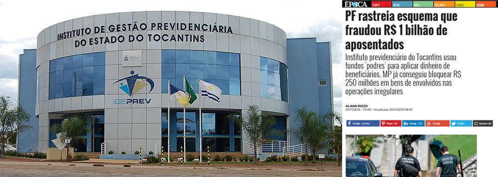 Reportagem da revista Época sobre o esquema de desvio de dinheiro do instituto de previdência do estado destalha as aplicações financeiras entre 2011 e 2014, feitas para não dar lucro ao Igeprev; como o caso do investimento de R$ 13 milhões no fundo Viaja Brasil, que tinha como um dos principais investidores o doleiro Alberto Youssef, preso pela Operação Lava Jato; três ex-presidentes do instituto já respondem pelas irregularidades na Justiça; além disso, também são réus em todas as ações e tiveram bens bloqueados nas oito liminares o ex-presidente do Conselho de Administração do Igeprev e atual deputado estadual José Eduardo Siqueira Campos (PTB) (Foto: Aquiles Lins) Reportagem da revista Época sobre o esquema de desvio de dinheiro do instituto de previdência do estado destalha as aplicações financeiras entre 2011 e 2014, feitas para não dar lucro ao Igeprev; como o caso do investimento de R$ 13 milhões no fundo Viaja Brasil, que tinha como um dos principais investidores o doleiro Alberto Youssef, preso pela Operação Lava Jato; três ex-presidentes do instituto já respondem pelas irregularidades na Justiça; além disso, também são réus em todas as ações e tiveram bens bloqueados nas oito liminares o ex-presidente do Conselho de Administração do Igeprev e atual deputado estadual José Eduardo Siqueira Campos (PTB)