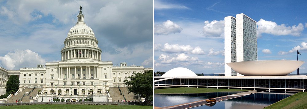Deputados dos partidos Republicano e Democrata dos Estados Unidos disseram estar "orando" pelo Brasil, além de terem "esperança e confiança na democracia brasileira e em que as instituições brasileiras terão a sabedoria de conduzir o país rumo a dias melhores no marco da lei para todo o povo"; carta enviada ao Congresso Nacional foi emitida nesta sexta-feira (22), mesmo dia em que a presidente Dilma Rousseff discursou na sede da ONU e denunciou o golpe contra o seu governo à imprensa internacional; presidente da Comissão de Relações Exteriores do Senado, Aloysio Nunes Ferreira (PSDB-SP), que defende abertamente o processo de impeachment, teve um encontro com várias autoridades dos EUA para tentar minimizar o discurso da presidente Dilma de que há um golpe em andamento contra o seu governo (Foto: Paulo Emílio) Deputados dos partidos Republicano e Democrata dos Estados Unidos disseram estar "orando" pelo Brasil, além de terem "esperança e confiança na democracia brasileira e em que as instituições brasileiras terão a sabedoria de conduzir o país rumo a dias melhores no marco da lei para todo o povo"; carta enviada ao Congresso Nacional foi emitida nesta sexta-feira (22), mesmo dia em que a presidente Dilma Rousseff discursou na sede da ONU e denunciou o golpe contra o seu governo à imprensa internacional; presidente da Comissão de Relações Exteriores do Senado, Aloysio Nunes Ferreira (PSDB-SP), que defende abertamente o processo de impeachment, teve um encontro com várias autoridades dos EUA para tentar minimizar o discurso da presidente Dilma de que há um golpe em andamento contra o seu governo