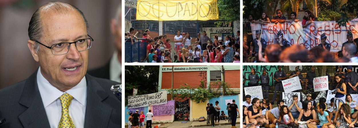 Decreto do governador Geraldo Alckmin (PSDB) que suspende a reorganização da rede estadual de ensino, anunciado nessa sexta-feira, 4, foi publicado no Diário Oficial do Estado de São Paulo deste sábado, 5; de acordo com o documento, a transferência valia para "casos em que as escolas da rede estadual deixarem de atender um ou mais segmentos, ou, quando passarem a atender novos segmentos"; apesar da decisão, que levou à demissão do secretário de Educação, Herman Voorwald, os estudantes decidiram em assembleias que irá manter as ocupações (Foto: Aquiles Lins) Decreto do governador Geraldo Alckmin (PSDB) que suspende a reorganização da rede estadual de ensino, anunciado nessa sexta-feira, 4, foi publicado no Diário Oficial do Estado de São Paulo deste sábado, 5; de acordo com o documento, a transferência valia para "casos em que as escolas da rede estadual deixarem de atender um ou mais segmentos, ou, quando passarem a atender novos segmentos"; apesar da decisão, que levou à demissão do secretário de Educação, Herman Voorwald, os estudantes decidiram em assembleias que irá manter as ocupações
