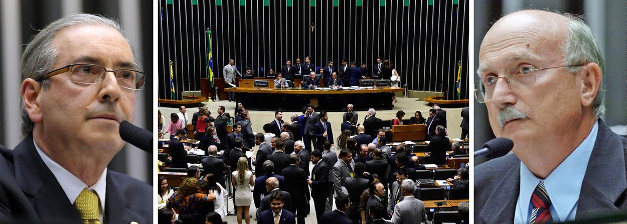 A bancada do PMDB na Câmara dos Deputados trabalha para ajudar o presidente da Casa, Eduardo Cunha (PMDB-RJ), a se salvar do processo no Conselho de Ética; a principal ajuda deve vir por meio da Comissão de Constituição e Justiça (CCJ), pois, este ano, o PMDB indicará o presidente da comissão, responsável por pautar a análise dos recursos de Cunha; a tendência é que a maioria da bancada peemedebista aceite o acordo costurado por Cunha para que o presidente da CCJ seja um peemedebista aliado dele; o presidente da Câmara estaria tentando emplacar o deputado Osmar Serraglio (PR) no comando da comissão (Foto: Leonardo Lucena) A bancada do PMDB na Câmara dos Deputados trabalha para ajudar o presidente da Casa, Eduardo Cunha (PMDB-RJ), a se salvar do processo no Conselho de Ética; a principal ajuda deve vir por meio da Comissão de Constituição e Justiça (CCJ), pois, este ano, o PMDB indicará o presidente da comissão, responsável por pautar a análise dos recursos de Cunha; a tendência é que a maioria da bancada peemedebista aceite o acordo costurado por Cunha para que o presidente da CCJ seja um peemedebista aliado dele; o presidente da Câmara estaria tentando emplacar o deputado Osmar Serraglio (PR) no comando da comissão