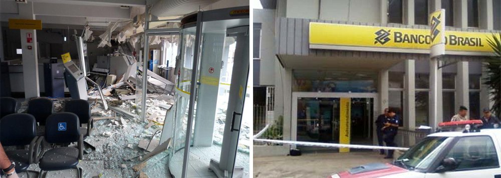 Segundo o sindicato dos Bancários, de janeiro a março deste ano 11 ataques a bancos foram registrados em Alagoas; o mapa, feito pela entidade aponta, ainda, roubos envolvendo funcionários, familiares e populares, arrombamentos de caixas eletrônicos e agências e tentativas de assaltos (Foto: Voney Malta) Segundo o sindicato dos Bancários, de janeiro a março deste ano 11 ataques a bancos foram registrados em Alagoas; o mapa, feito pela entidade aponta, ainda, roubos envolvendo funcionários, familiares e populares, arrombamentos de caixas eletrônicos e agências e tentativas de assaltos
