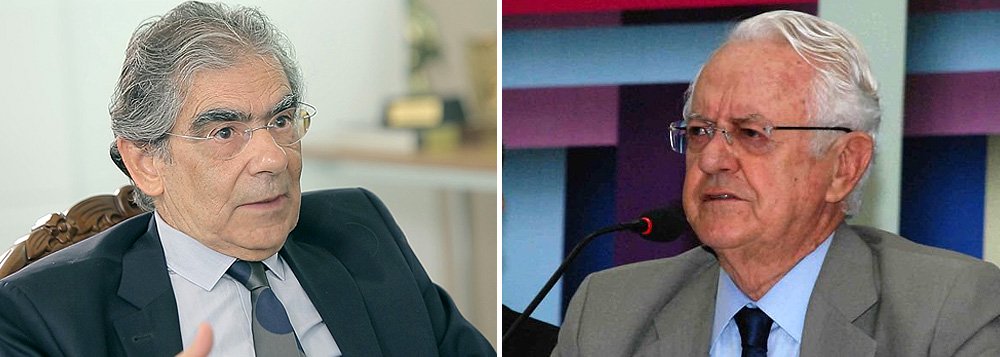 Segundo o Consultor Jurídico, vice-presidente pretende chamar para o Ministério da Justiça, em caso de impeachment, alguém mais ligado à área jurídica que à política, ao contrário do que fizeram os governos petistas e de Fernando Henrique Cardoso; são cogitados os nomes dos ministros aposentados do Supremo Tribunal Federal Ayres Britto e Carlos Velloso; Velloso inclusive é o autor do voto vencedor na discussão no STF que definiu o rito aplicado ao impeachment de Fernando Collor (Foto: Roberta Namour) Segundo o Consultor Jurídico, vice-presidente pretende chamar para o Ministério da Justiça, em caso de impeachment, alguém mais ligado à área jurídica que à política, ao contrário do que fizeram os governos petistas e de Fernando Henrique Cardoso; são cogitados os nomes dos ministros aposentados do Supremo Tribunal Federal Ayres Britto e Carlos Velloso; Velloso inclusive é o autor do voto vencedor na discussão no STF que definiu o rito aplicado ao impeachment de Fernando Collor