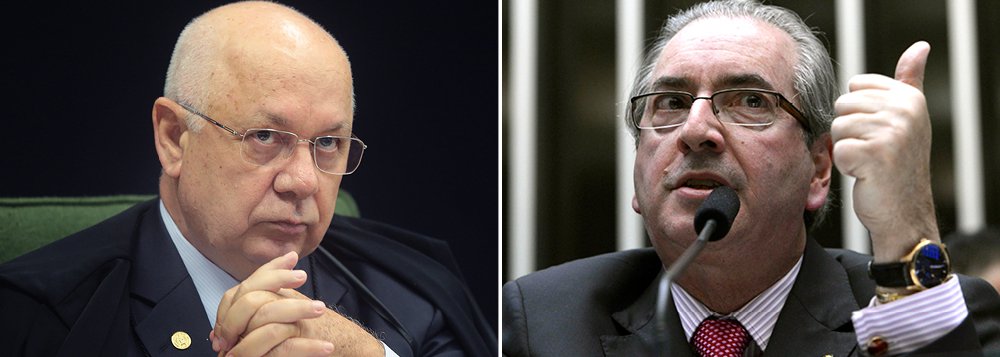 Ministro do Supremo Tribunal Federal (STF) Teori Zavascki encaminhou ao Conselho de Ética da Câmara dos Deputados os documentos referentes às investigações envolvendo o presidente da Casa, Eduardo Cunha (PMDB-RJ), na Operação Lava Jato; relator do caso no colegiado, deputado Marcos Rogério (DEM-RO), aguarda, ainda, informações sobre o caso por parte da Procuradoria-Geral da República; Cunha responde a processo por quebra de decoro parlamentar por negar em depoimento à CPI da Petrobras que tivesse contas no exterior; segundo o Banco Central, Cunha nunca declarou às autoridades brasileiras que possuía contas no exterior (Foto: Paulo Emílio) Ministro do Supremo Tribunal Federal (STF) Teori Zavascki encaminhou ao Conselho de Ética da Câmara dos Deputados os documentos referentes às investigações envolvendo o presidente da Casa, Eduardo Cunha (PMDB-RJ), na Operação Lava Jato; relator do caso no colegiado, deputado Marcos Rogério (DEM-RO), aguarda, ainda, informações sobre o caso por parte da Procuradoria-Geral da República; Cunha responde a processo por quebra de decoro parlamentar por negar em depoimento à CPI da Petrobras que tivesse contas no exterior; segundo o Banco Central, Cunha nunca declarou às autoridades brasileiras que possuía contas no exterior