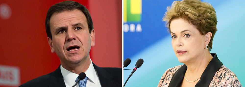 "Às vésperas do impeachment, a presidente Dilma esteve comigo, numa solenidade aqui no Rio de Janeiro. Pensei comigo: 'Ela vai me pedir, com certeza, para eu tentar reverter os votos da bancada do Rio, coisa que eu não conseguiria'. Mas não. Ela chegou aqui, me tratou cordialmente, mas não falou sobre política. Achei isso muito estranho", disse o prefeito do Rio, Eduardo Paes, em entrevista a Jorge Bastos Moreno; "Essa apatia da presidente às vésperas da votação me chamou muito a atenção”; Paes voltou a dizer que o secretário Pedro Paulo é o melhor nome para sucedê-lo (Foto: Leonardo Attuch) "Às vésperas do impeachment, a presidente Dilma esteve comigo, numa solenidade aqui no Rio de Janeiro. Pensei comigo: 'Ela vai me pedir, com certeza, para eu tentar reverter os votos da bancada do Rio, coisa que eu não conseguiria'. Mas não. Ela chegou aqui, me tratou cordialmente, mas não falou sobre política. Achei isso muito estranho", disse o prefeito do Rio, Eduardo Paes, em entrevista a Jorge Bastos Moreno; "Essa apatia da presidente às vésperas da votação me chamou muito a atenção”; Paes voltou a dizer que o secretário Pedro Paulo é o melhor nome para sucedê-lo
